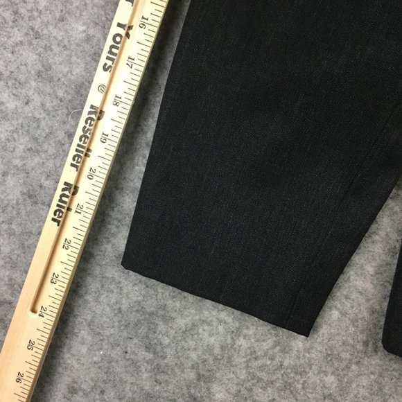 Pendleton Blazer Womens 16 100 Virgin Wool Black Made in USA Lined 2 Button - Picture 8 of 11